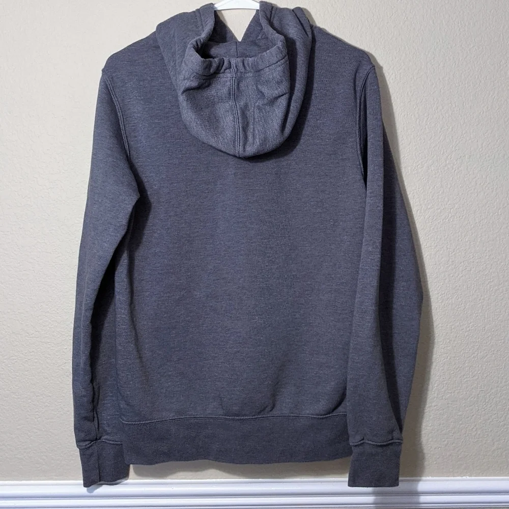 North Face Grey Hoodie Sweatshirt